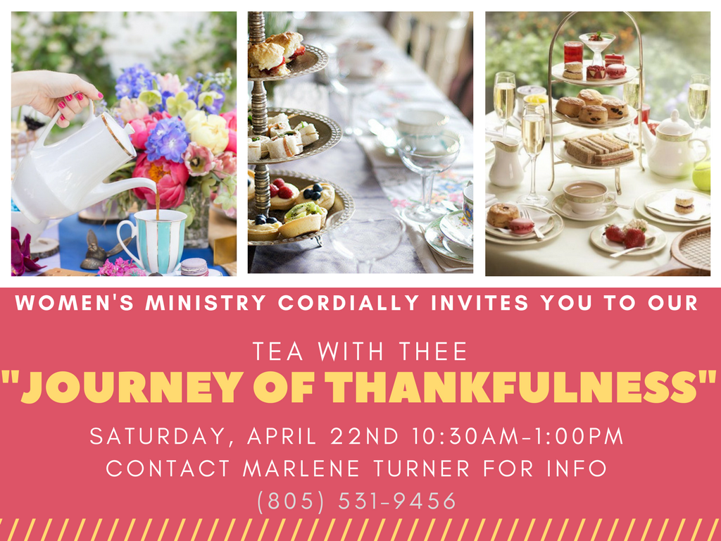 Tea With Thee - Community Christian Church